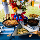 One of Curren’s tailgate set-ups